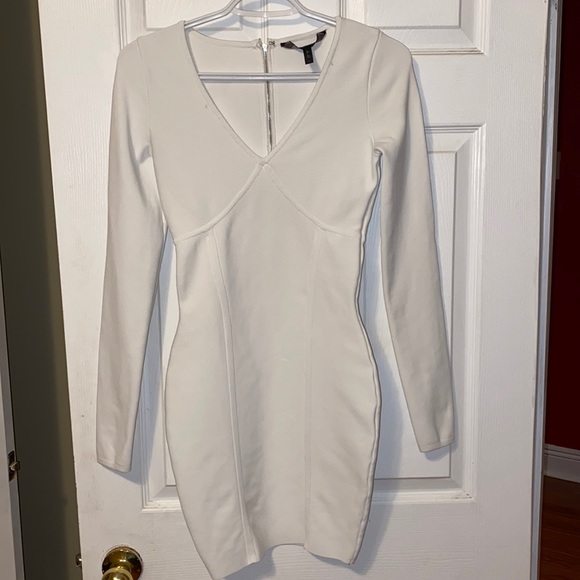 BCBG MaxAzria White bodycon dress, size small - Picture 1 of 6